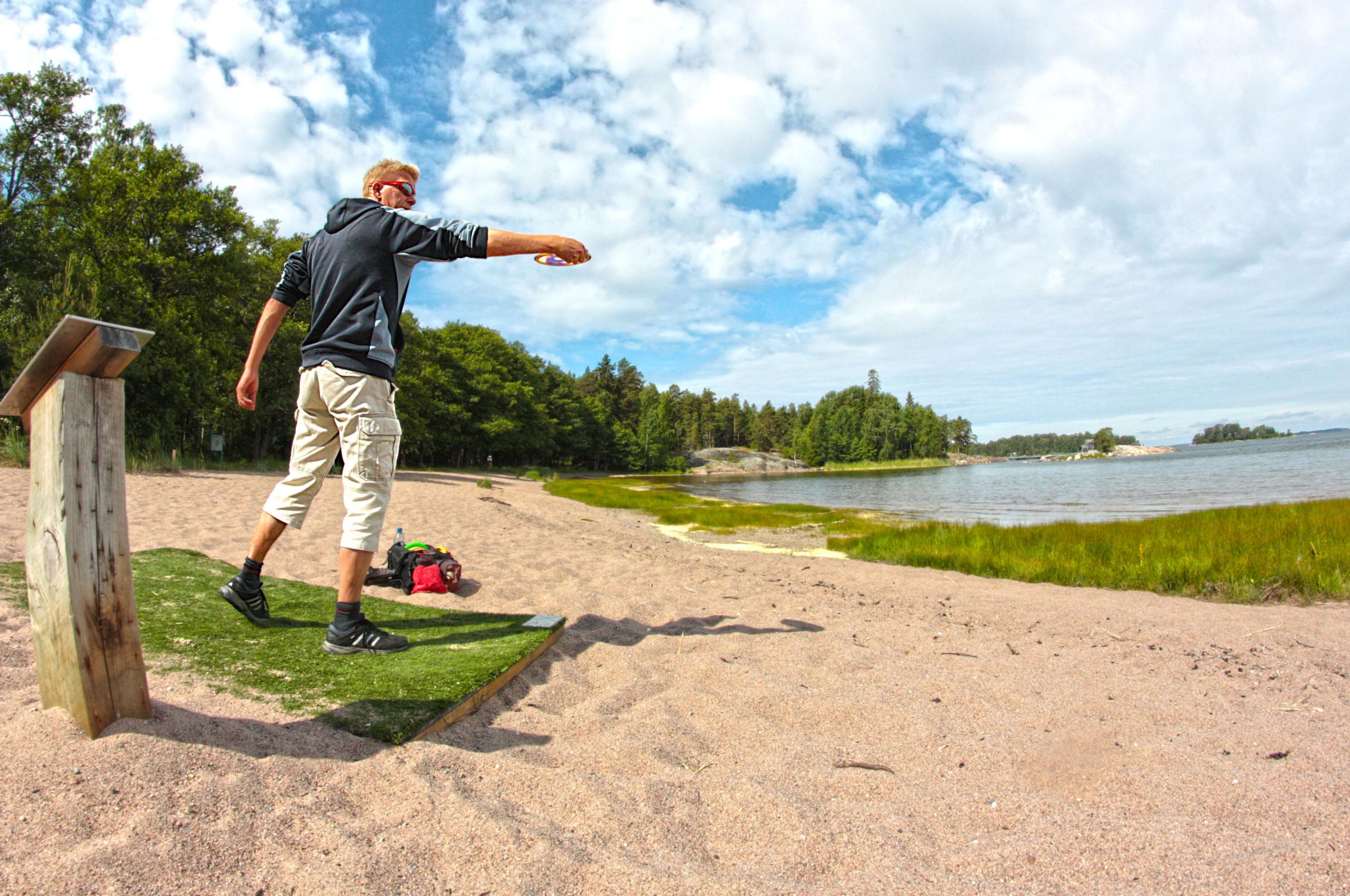 frisbeegolf-visithanko