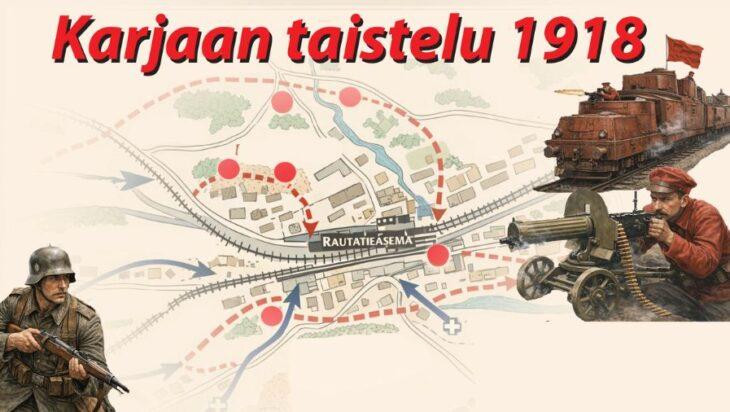 Hanko-Karjaa 3.-6.4.1918 - tapahtuman kuva