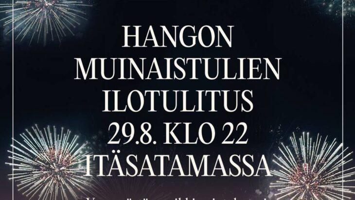 Muinaistulien yö (ilotulitus) - tapahtuman kuva